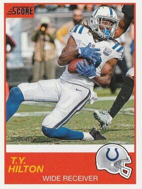 T.Y. Hilton - 2019 Panini-Score NFL Football Series Card